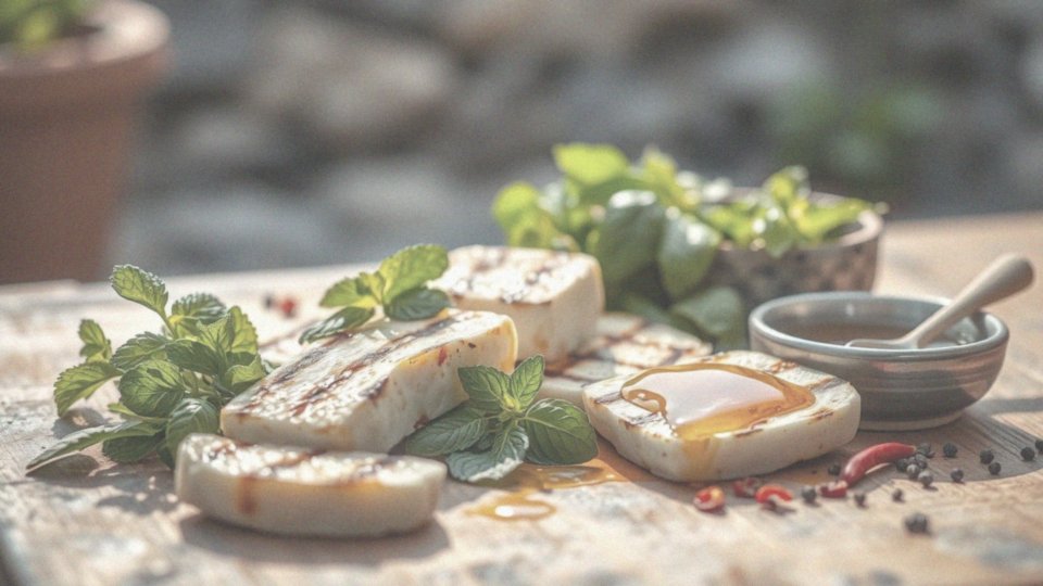 Jakie są aromatyczne połączenia z serem halloumi?