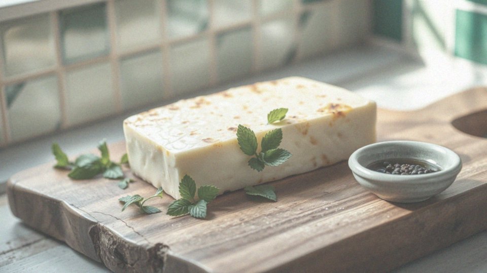 Jakie białko i wapń znajdują się w serze halloumi?