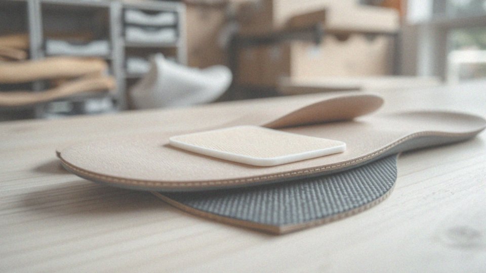 Jakie materiały są stosowane w wkładkach supinujących?
