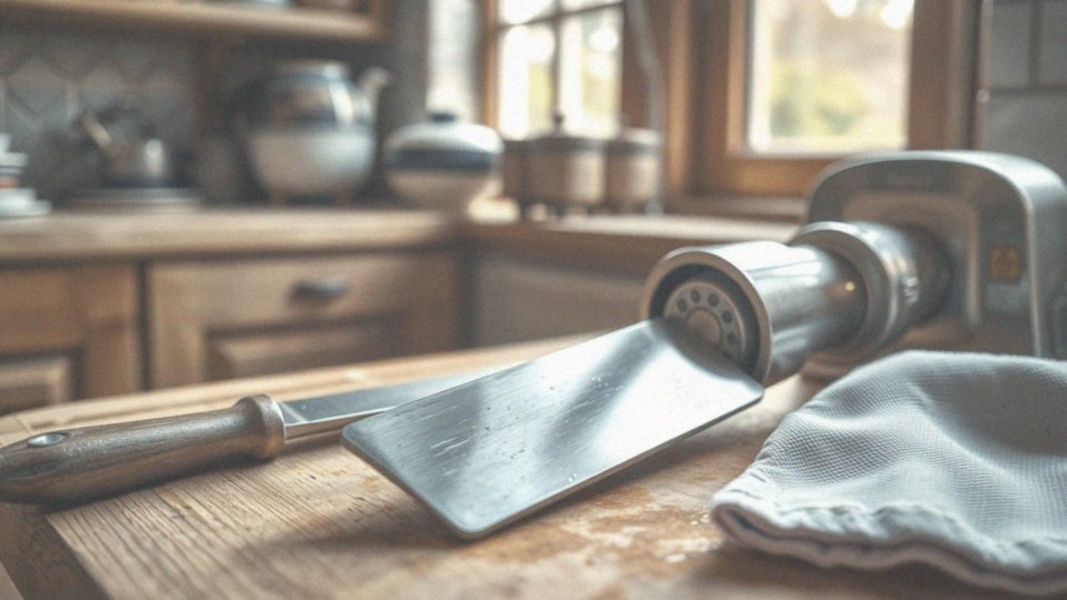 Jak dbać o noże do maszynki do mięsa, aby były zawsze ostre?