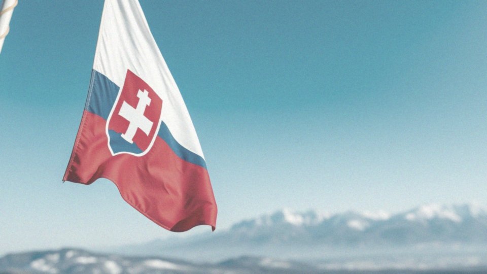 Jakie symbole znajdują się na fladze Słowacji?