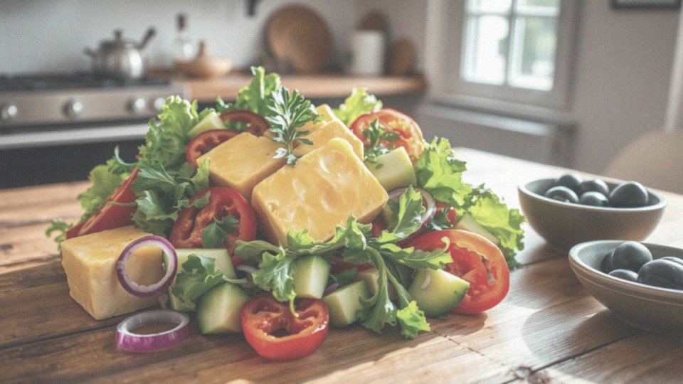Jakie warzywa najlepiej komponują się z sałatką z halloumi?